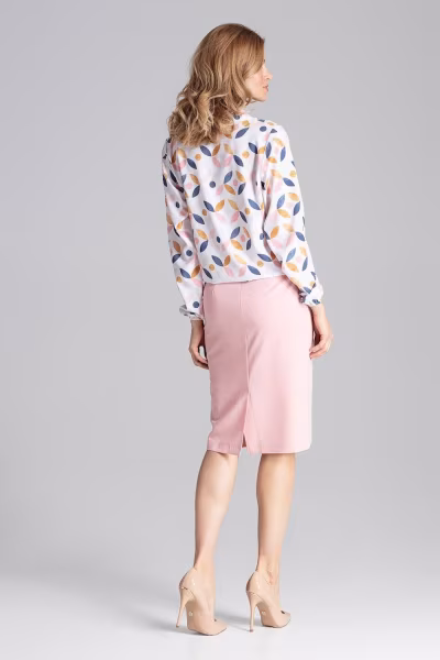 Spódnica Model M658 Pink - Figl — zdjęcie 3
