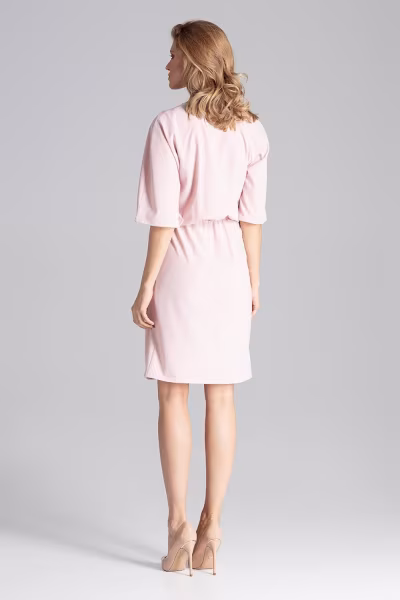 Sukienka Model M656 Pink - Figl — zdjęcie 3