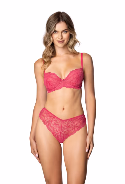 Biustonosz push up Biustonosz Push-up Model Eternal M-4028/11 Malina - Mat — zdjęcie 3