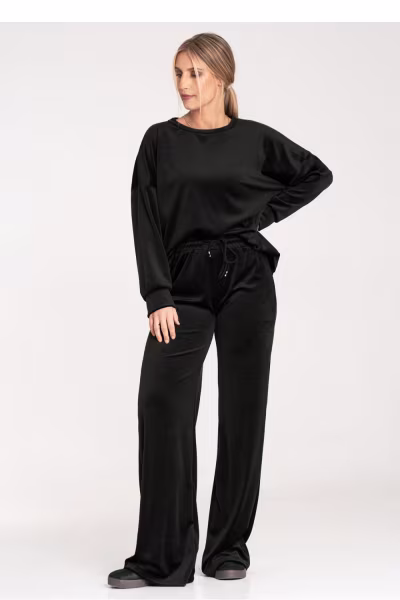 Spodnie Komplet Model M1100 Black - Figl — zdjęcie 2