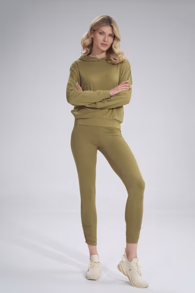 Bluza Damska Model M770 Light Oliwka - Figl — zdjęcie 2
