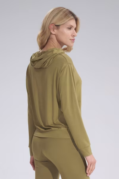 Bluza Damska Model M770 Light Oliwka - Figl — zdjęcie 3