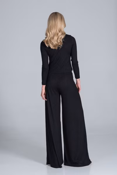Bluzka Model M823 Black - Figl — zdjęcie 3