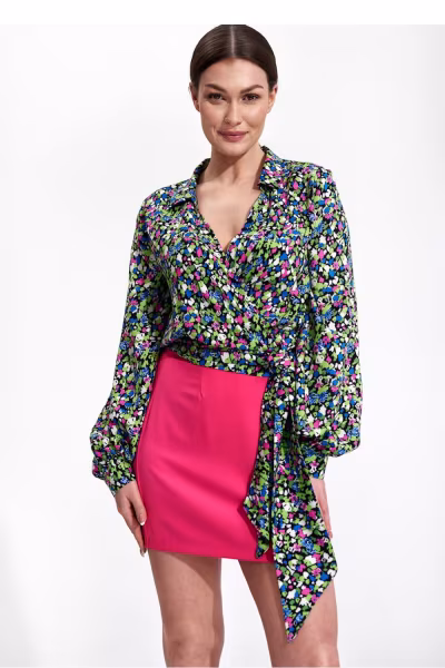 Spódnica Model M866 Pink - Figl — zdjęcie 1
