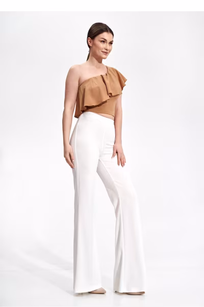 Bluzka Model M875 Beige - Figl — zdjęcie 1