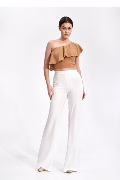 Bluzka Model M875 Beige - Figl — zdjęcie 2