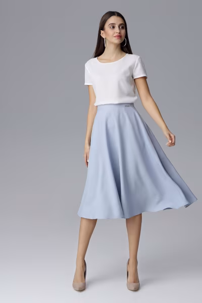 Spódnica Model M628 Sky Blue - Figl — zdjęcie 1