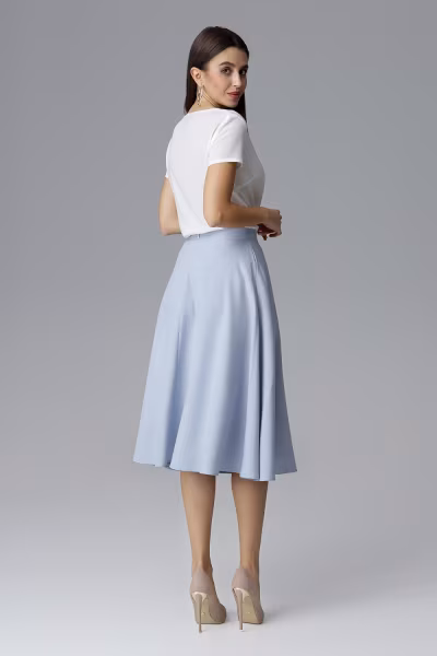 Spódnica Model M628 Sky Blue - Figl — zdjęcie 3