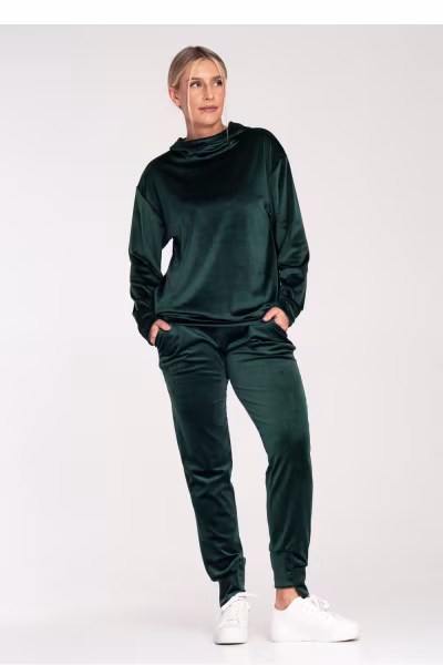 Spodnie Dresowe Model M746 Green - Figl — zdjęcie 2
