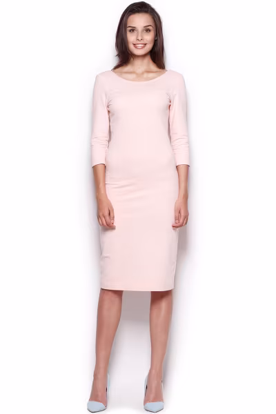 Sukienka Model 301 Pink - Figl — zdjęcie 2