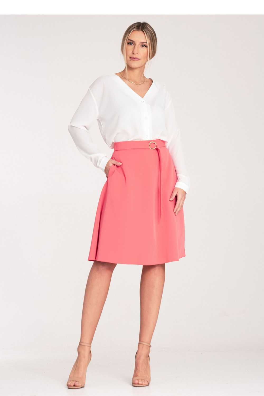 Spódnica Model M1074 Coral - Figl