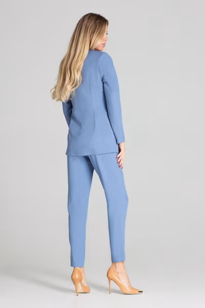 Żakiet Model M694 Blue - Figl — zdjęcie 3