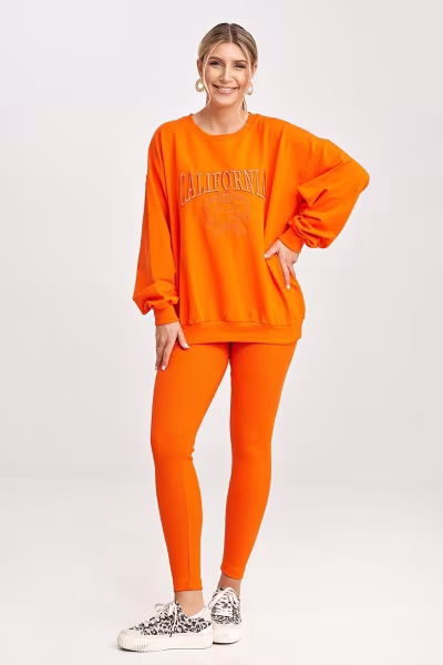Spodnie Komplet Model M1018 Orange - Figl — zdjęcie 2