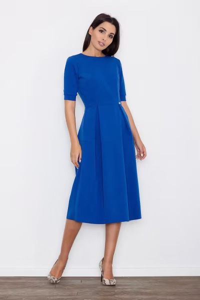 Sukienka Model M553 Blue - Figl — zdjęcie 1