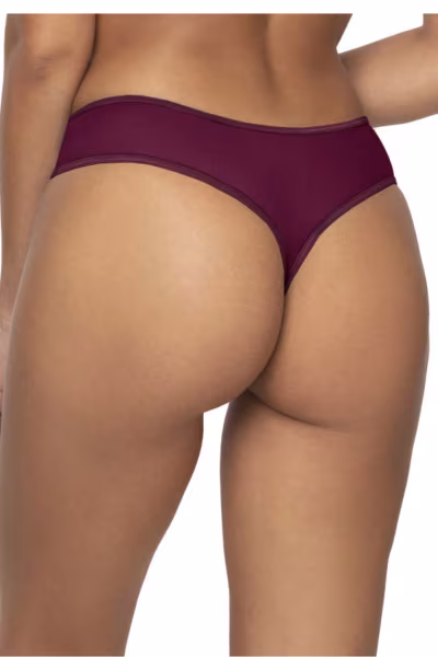 Stringi Model Maureen S-3808/4 Beige/Violet - Mat — zdjęcie 3