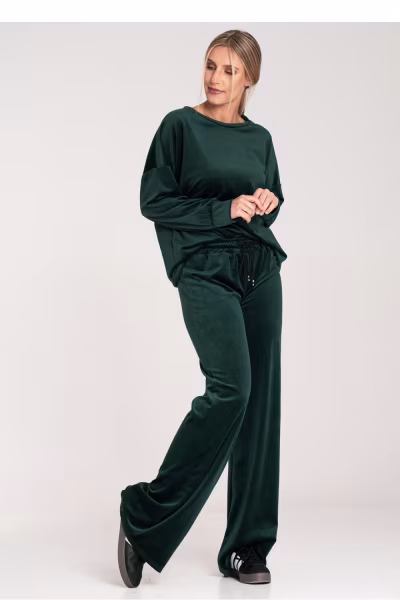Spodnie Komplet Model M1100 Green - Figl — zdjęcie 2