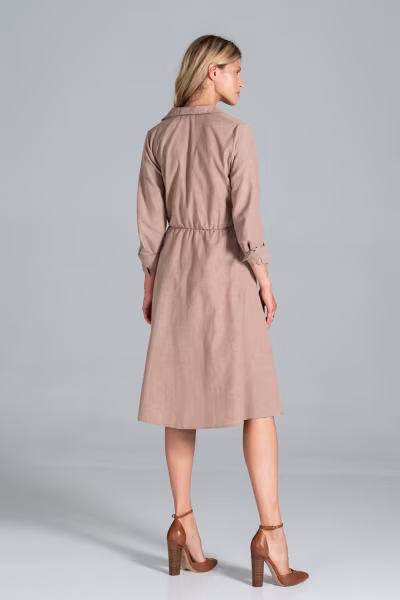 Sukienka Model M838 Beige - Figl — zdjęcie 3