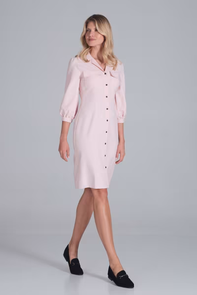 Sukienka Model M849 Pink - Figl — zdjęcie 2