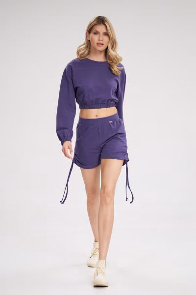 Bluza Damska Model M771 Violet - Figl — zdjęcie 2