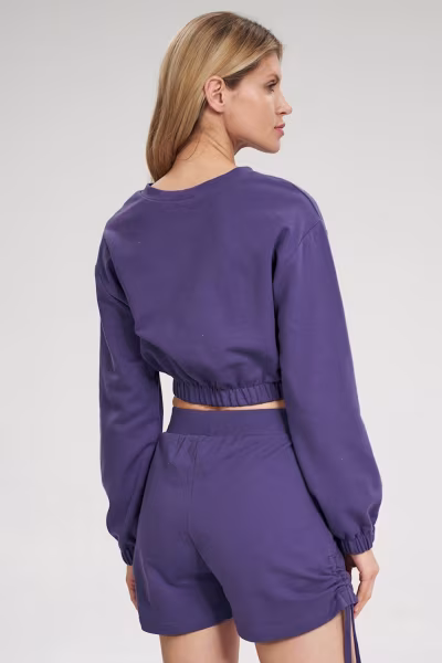 Bluza Damska Model M771 Violet - Figl — zdjęcie 3
