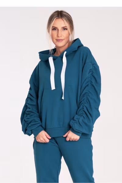 Bluza Damska Model M1055 Blue - Figl — zdjęcie 1