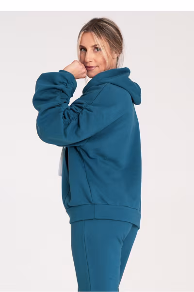 Bluza Damska Model M1055 Blue - Figl — zdjęcie 3