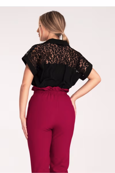 Koszula Damska Model M1073 Black - Figl — zdjęcie 3