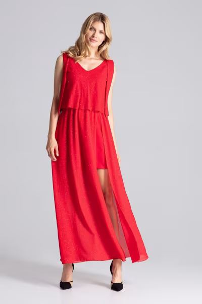 Sukienka Model M691 Red - Figl — zdjęcie 2