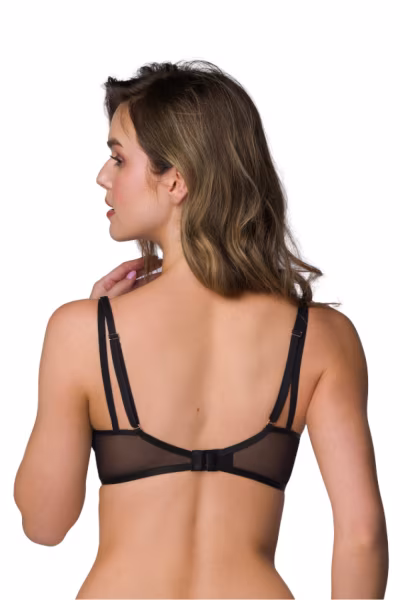 Biustonosz push up Biustonosz Push-up Model Esme M-3902/11 Black - Mat — zdjęcie 3
