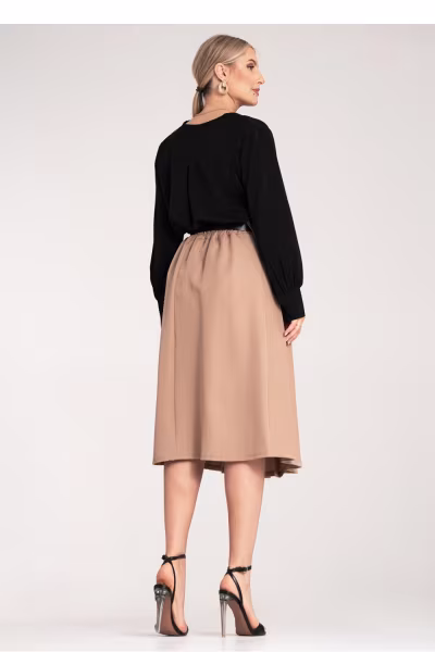 Spódnica Model M1154 Beige - Figl — zdjęcie 3