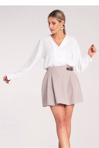 Spódnica Model M1157 Beige - Figl — zdjęcie 1