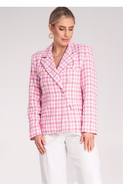 Żakiet Model M1130 Pink - Figl — zdjęcie 2
