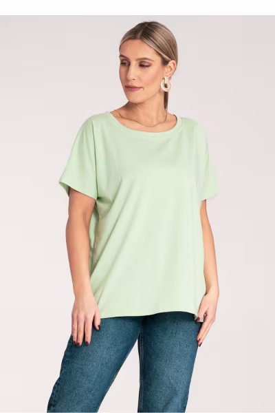 Tshirt Damski Model M1164 Green - Figl — zdjęcie 2