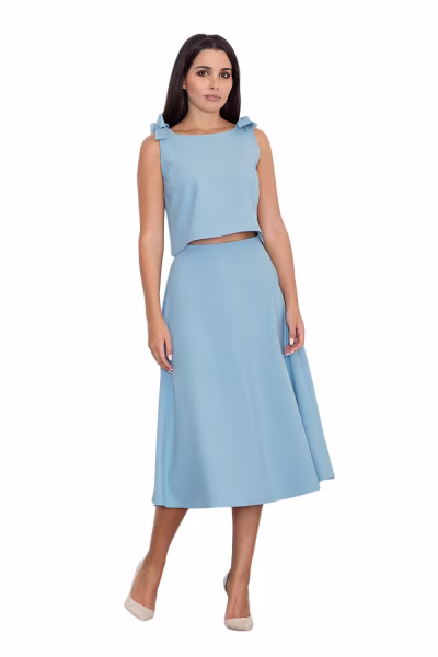 Spódnica Komplet Model M578 Blue - Figl — zdjęcie 2