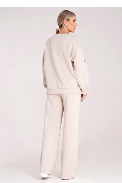 Spodnie Komplet Model M1168 Beige - Figl — zdjęcie 3