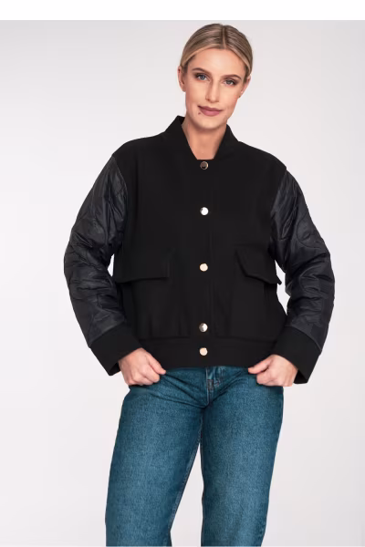 Kurtka Damska Model M1097 Black - Figl — zdjęcie 1