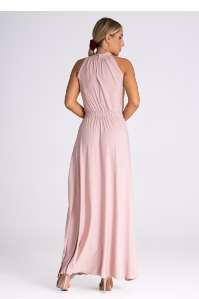 Sukienka Model M945 Light Pink - Figl — zdjęcie 3
