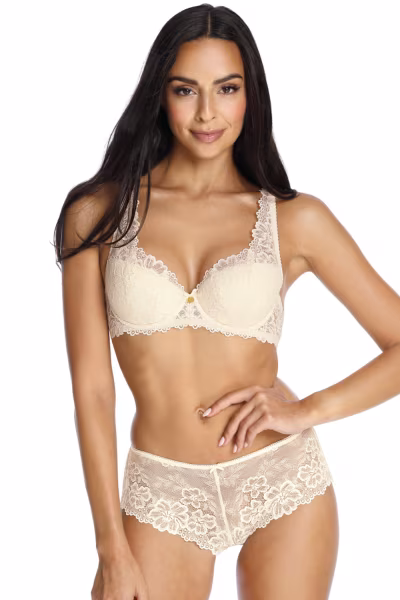 Biustonosz push up  Biustonosz Usztywniany Model 053/22 Carmela Cream - Mat — zdjęcie 2