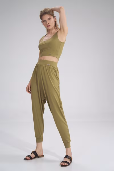 Koszulka Top Model M795 Light Olive - Figl — zdjęcie 2