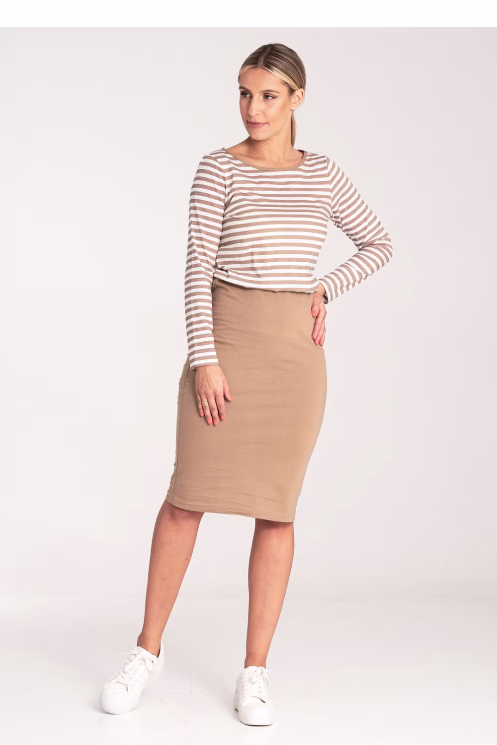 Sukienka Model M1057 Beige - Figl