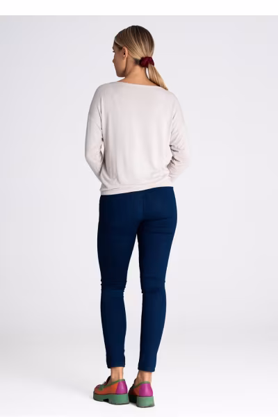 Bluzka Model M981 Beige - Figl — zdjęcie 2