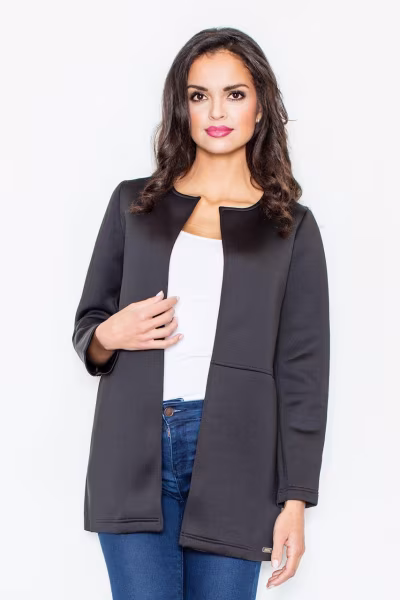 Kurtka Damska Model 345 Black - Figl — zdjęcie 1