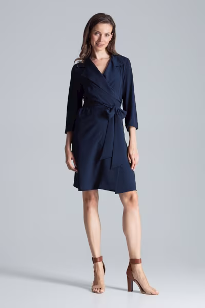 Sukienka Model M680 Navy - Figl — zdjęcie 1