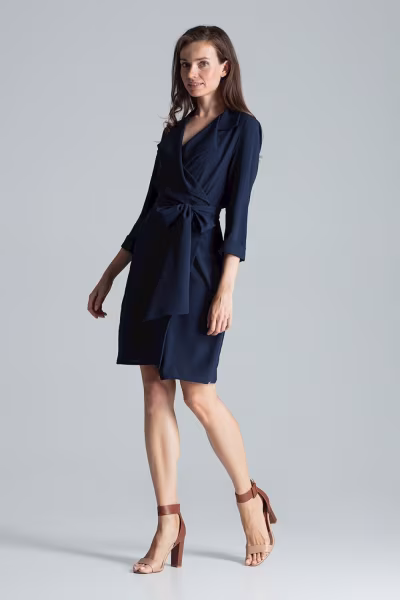 Sukienka Model M680 Navy - Figl — zdjęcie 2