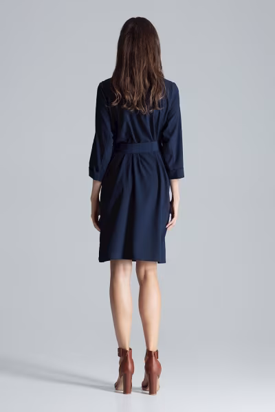 Sukienka Model M680 Navy - Figl — zdjęcie 3