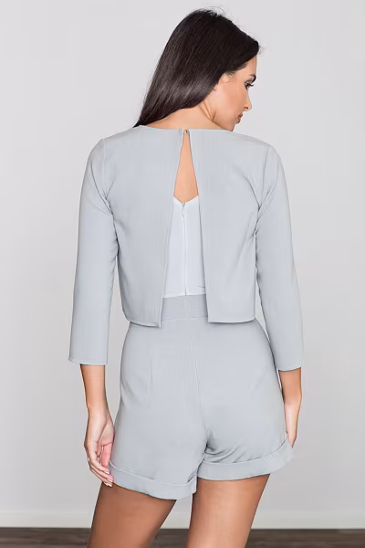 Kombinezon Damski Model M445 Grey - Figl — zdjęcie 2