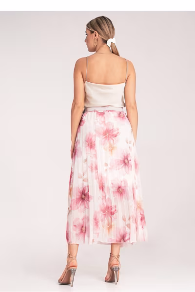 Spódnica Model M1163 Pink - Figl — zdjęcie 3