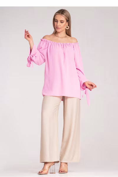 Bluzka Model M1133 Pink - Figl — zdjęcie 2