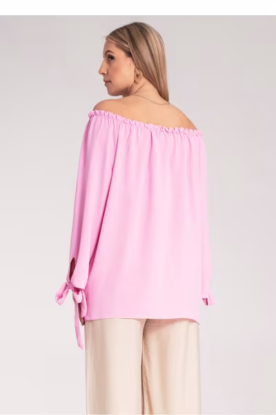 Bluzka Model M1133 Pink - Figl — zdjęcie 3