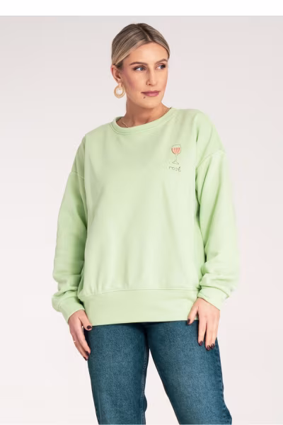 Bluza Damska Model M1152 Green - Figl — zdjęcie 1